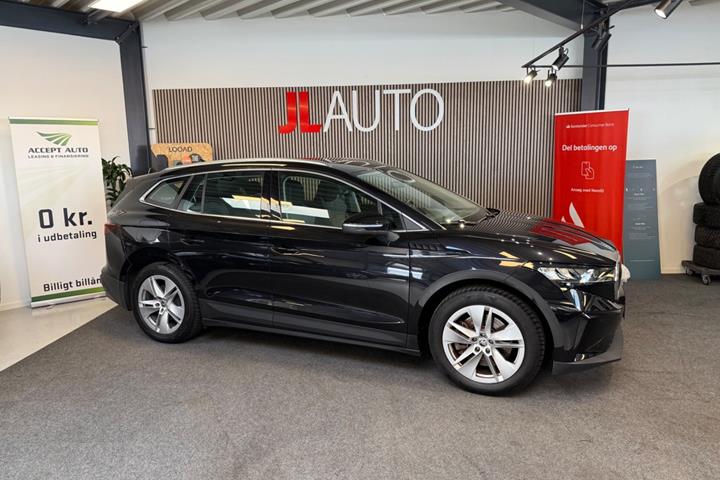 Sort Skoda Enyaq fra 2021