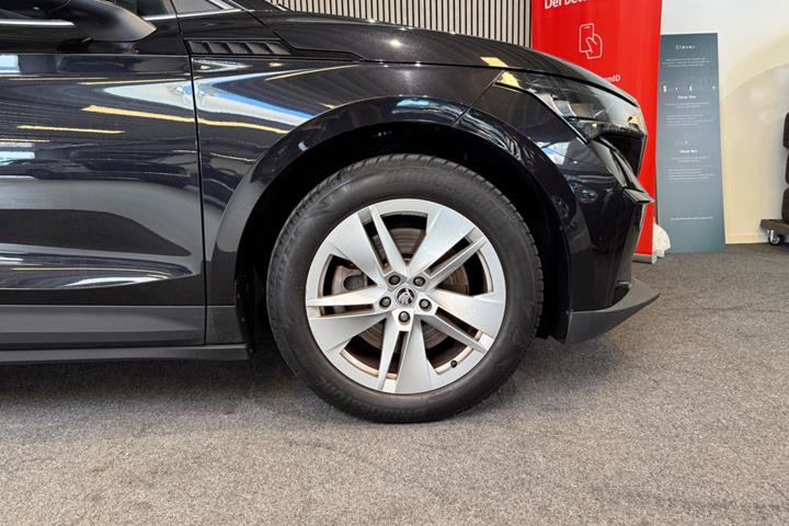 Sort Skoda Enyaq fra 2021