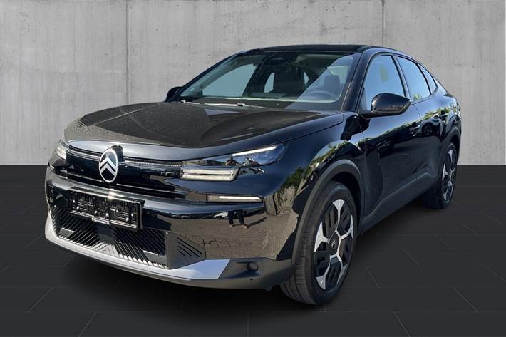 Sort Citroën ë-C4 X fra 2025 set udefra