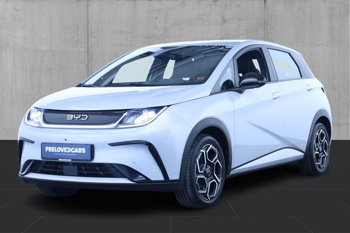 Hvid BYD Dolphin fra 2023