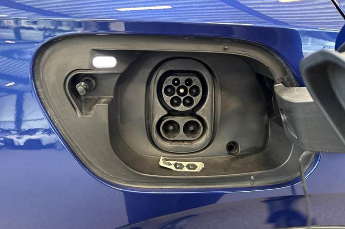 Blå VW ID.4 fra 2022