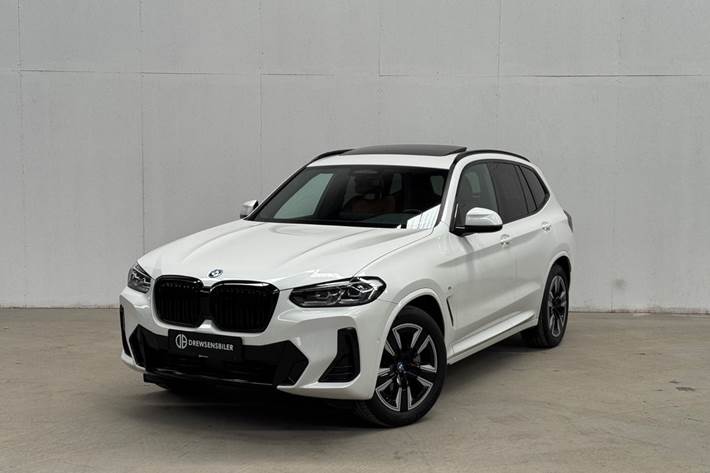 Hvid BMW iX3 fra 2022