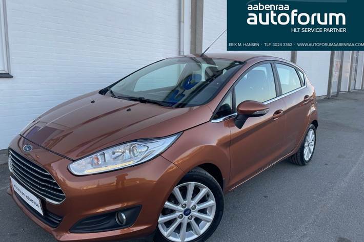 Bronze Ford Fiesta fra 2015