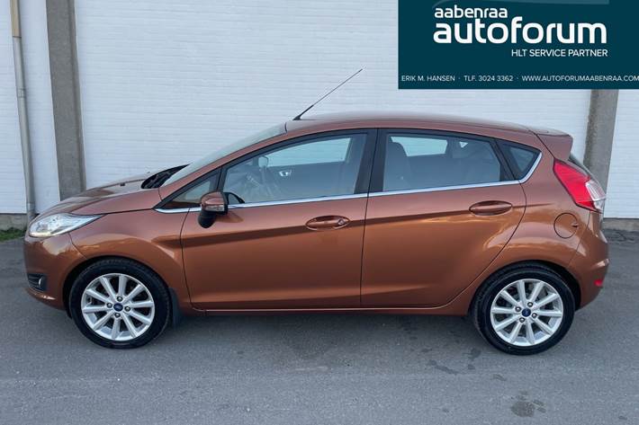 Bronze Ford Fiesta fra 2015