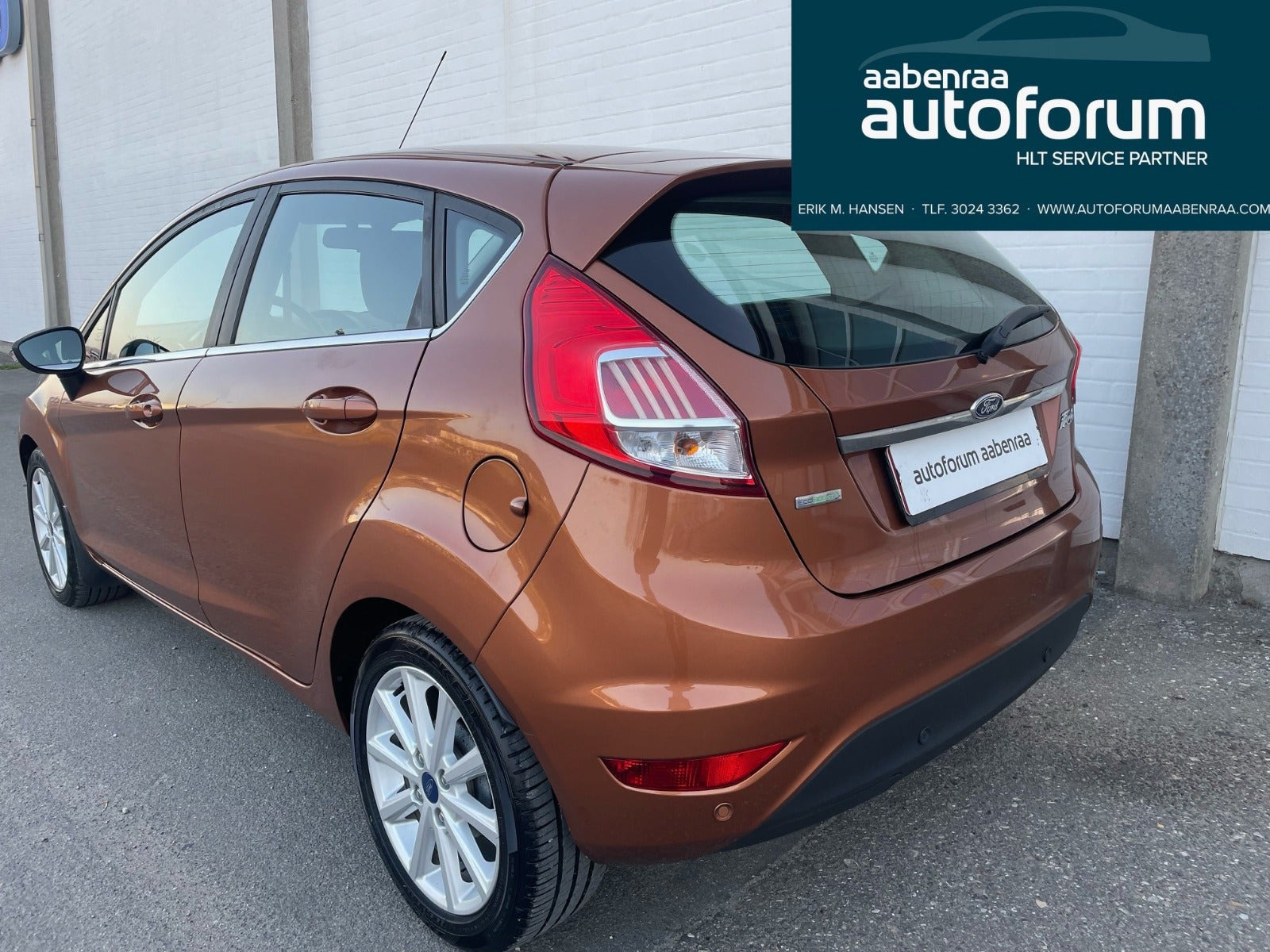 Bronze Ford Fiesta fra 2015