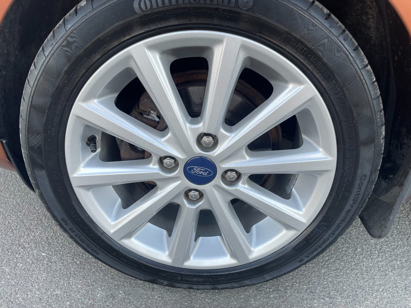 Bronze Ford Fiesta fra 2015