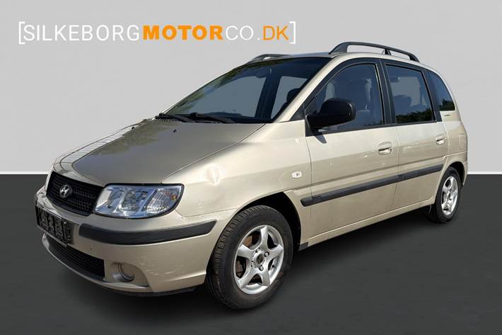 Gul Hyundai Matrix fra 2008
