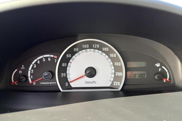 Gul Hyundai Matrix fra 2008