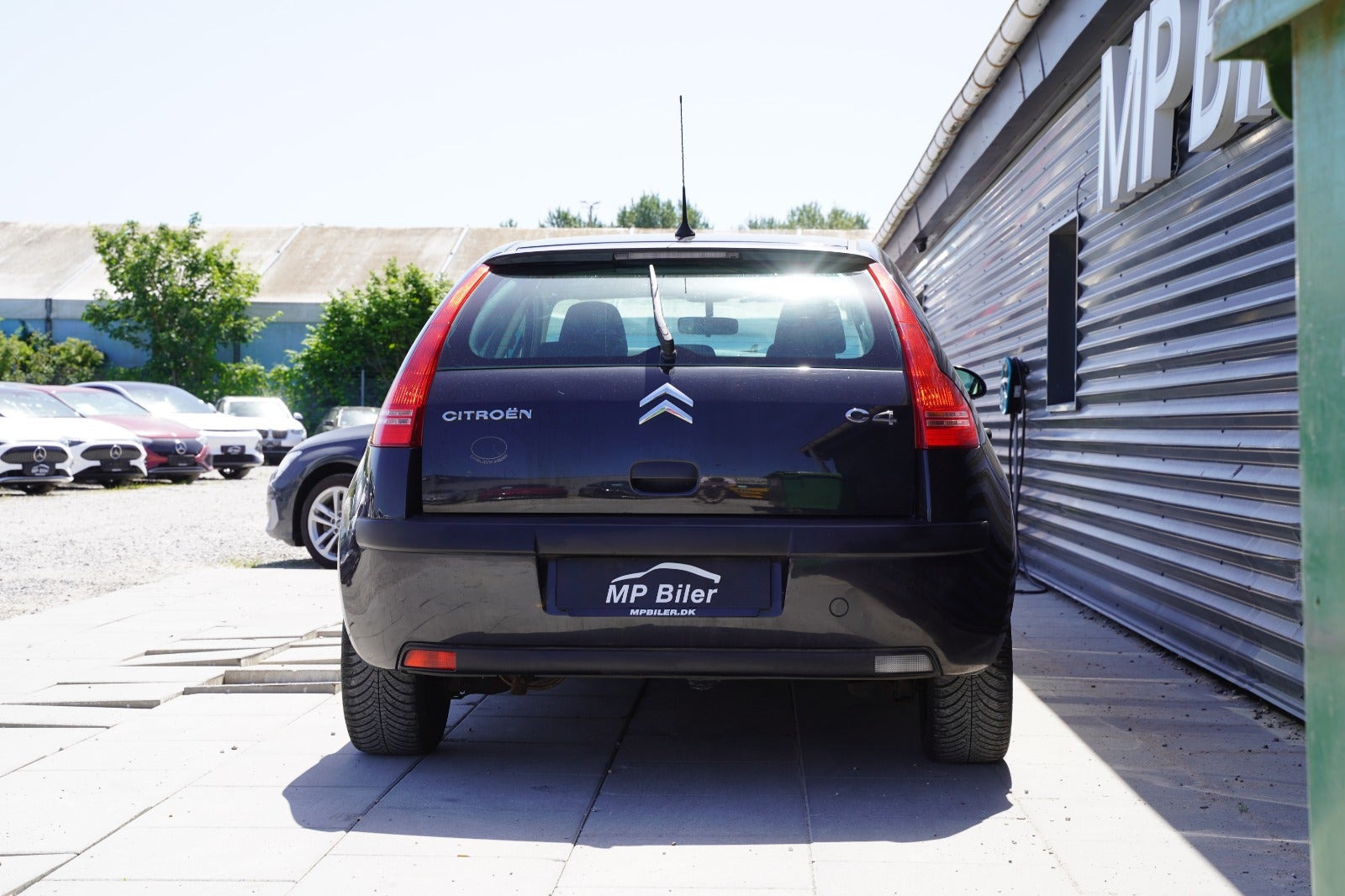 Grøn Citroën C4 fra 2006