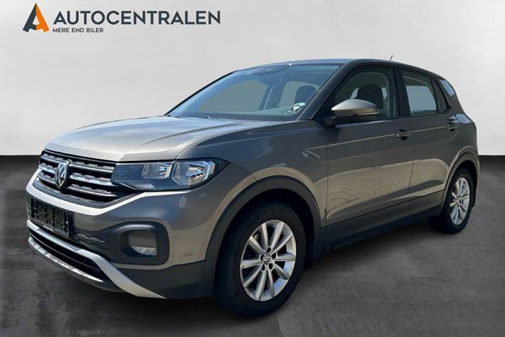 Grå VW T-Cross fra 2020