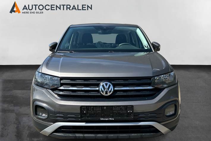Grå VW T-Cross fra 2020