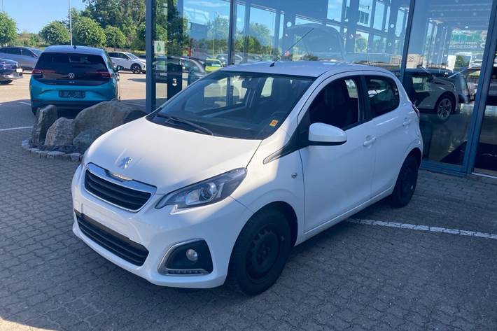Hvid Peugeot 108 fra 2018