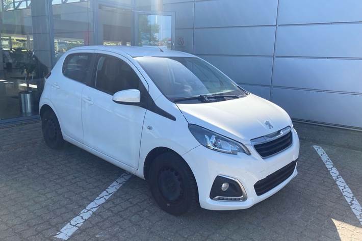 Hvid Peugeot 108 fra 2018