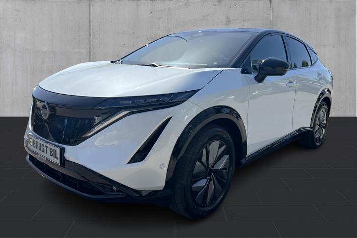 Hvid Nissan Ariya fra 2025