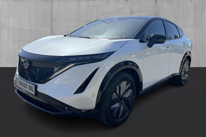 Hvid Nissan Ariya fra 2025