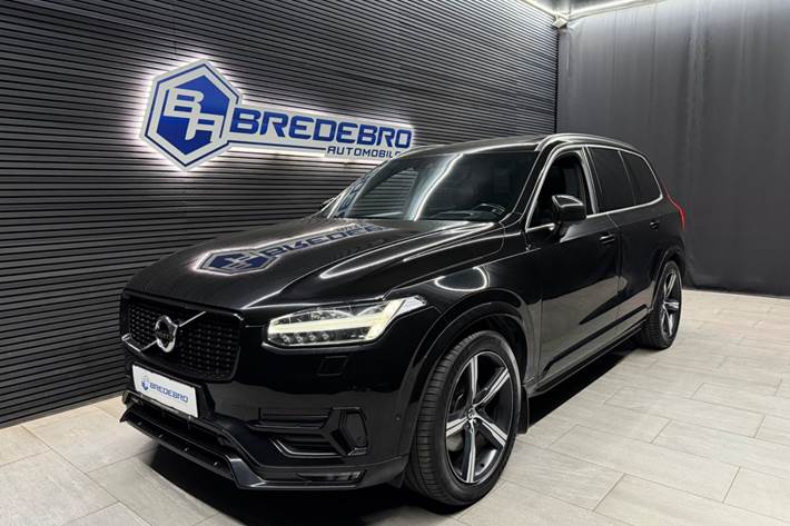 Sort Volvo XC90 fra 2018