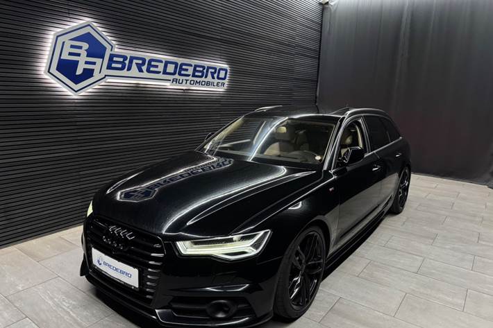 Sort Audi A6 fra 2017