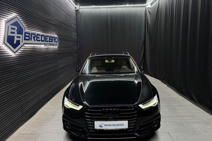 Sort Audi A6 fra 2017