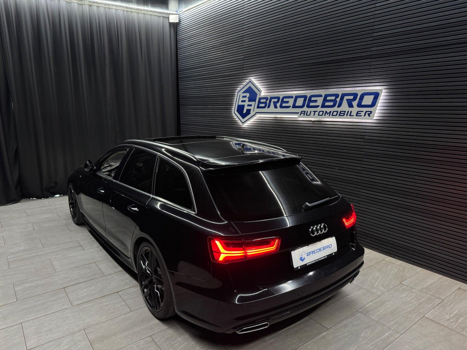 Sort Audi A6 fra 2017