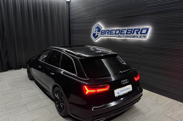 Sort Audi A6 fra 2017
