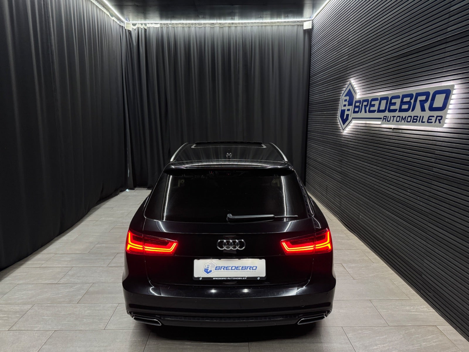 Sort Audi A6 fra 2017