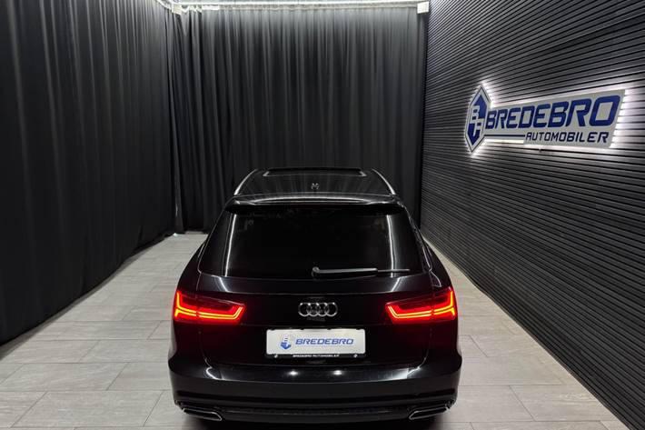 Sort Audi A6 fra 2017