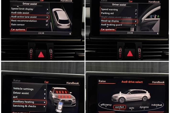 Sort Audi A6 fra 2017