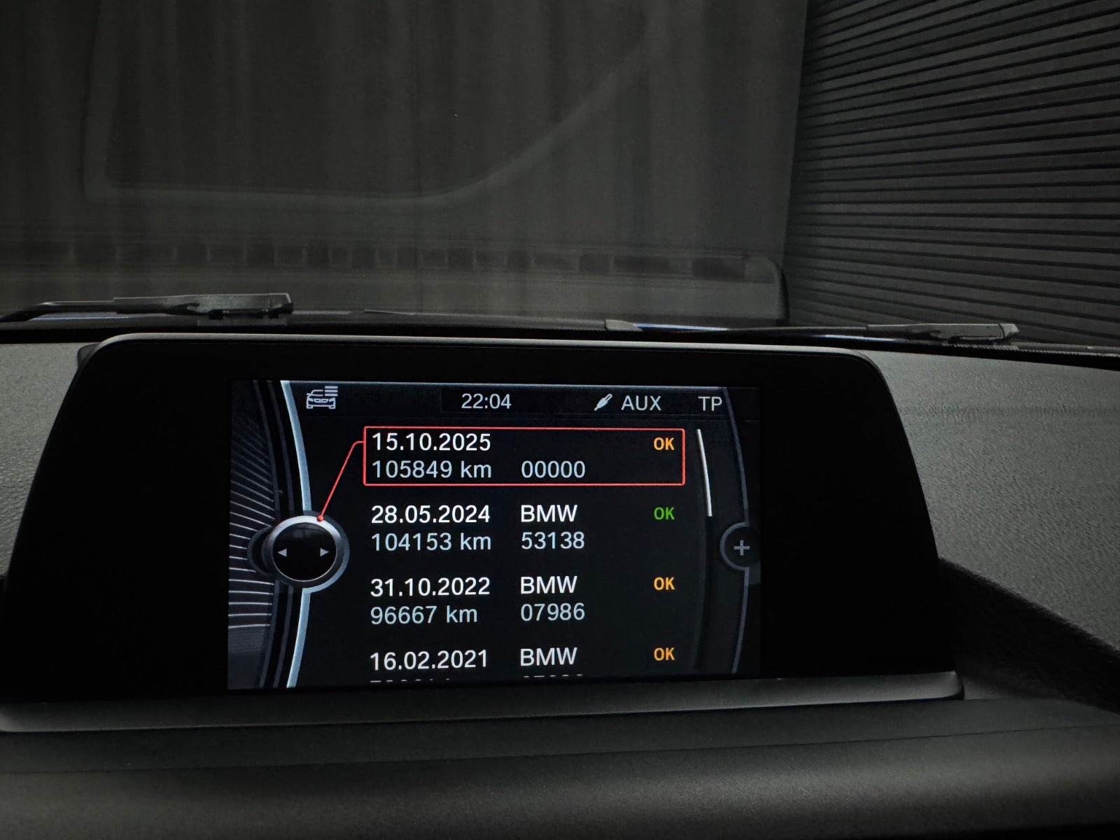 Blå BMW M135i fra 2014
