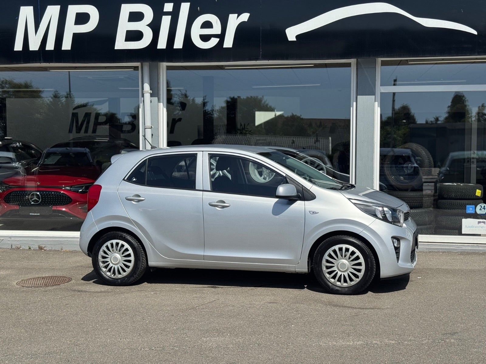 Sølv Kia Picanto fra 2020
