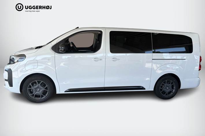 Hvid Opel Zafira-e Life fra 2026