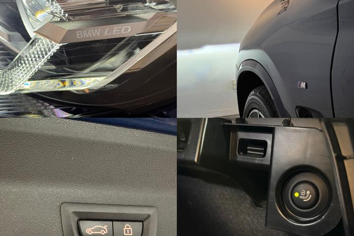 Blå BMW iX3 fra 2023