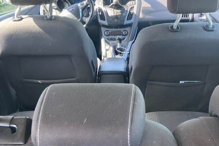 Sort Ford Focus fra 2012