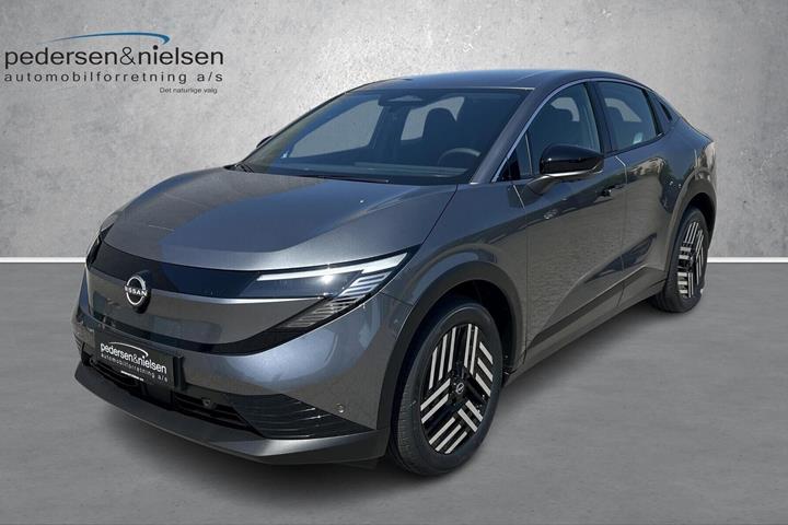 Sort Nissan Leaf fra 2026 set udefra
