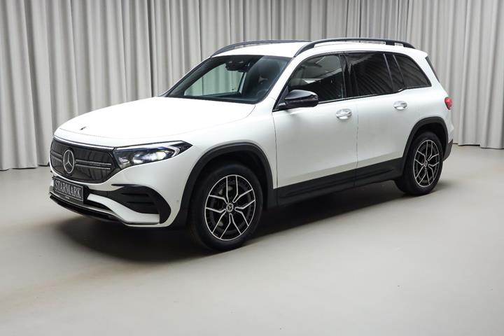 Hvid Mercedes EQB350 fra 2023