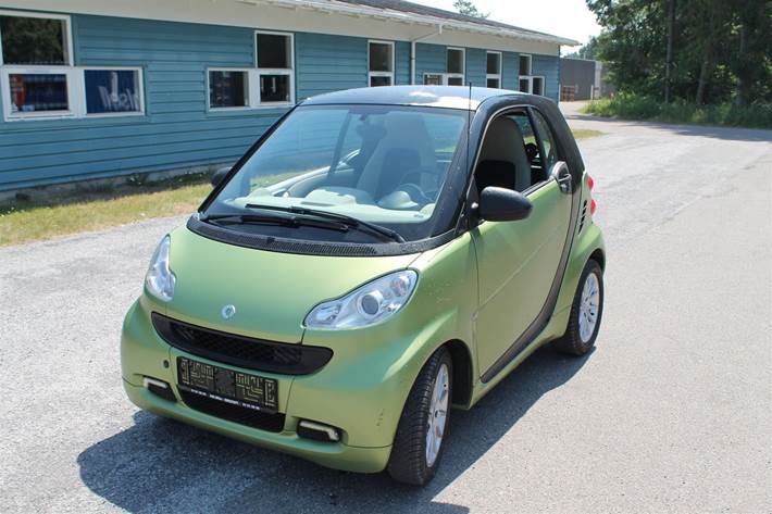 Grøn Smart Fortwo fra 2011
