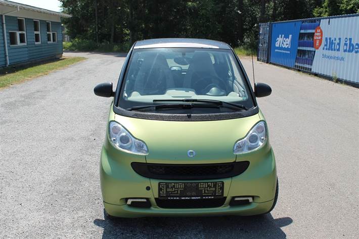 Grøn Smart Fortwo fra 2011