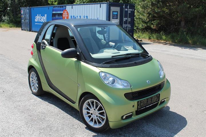 Grøn Smart Fortwo fra 2011