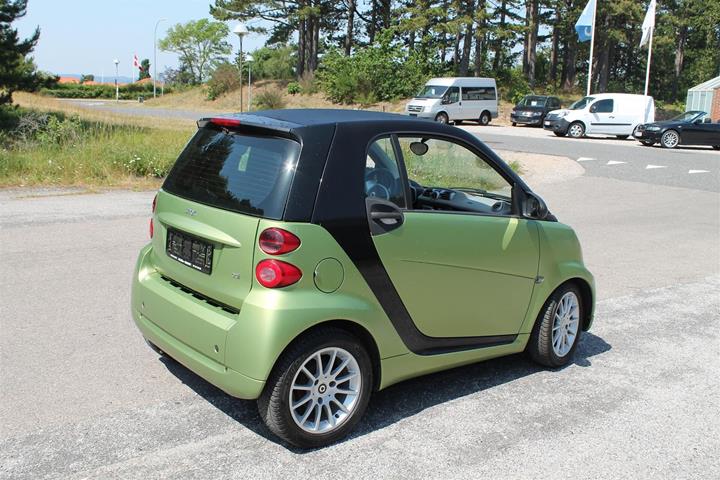 Grøn Smart Fortwo fra 2011