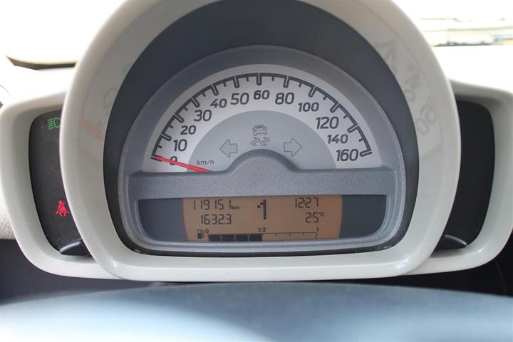 Grøn Smart Fortwo fra 2011