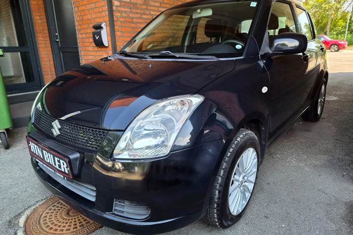 Sort Suzuki Swift fra 2006