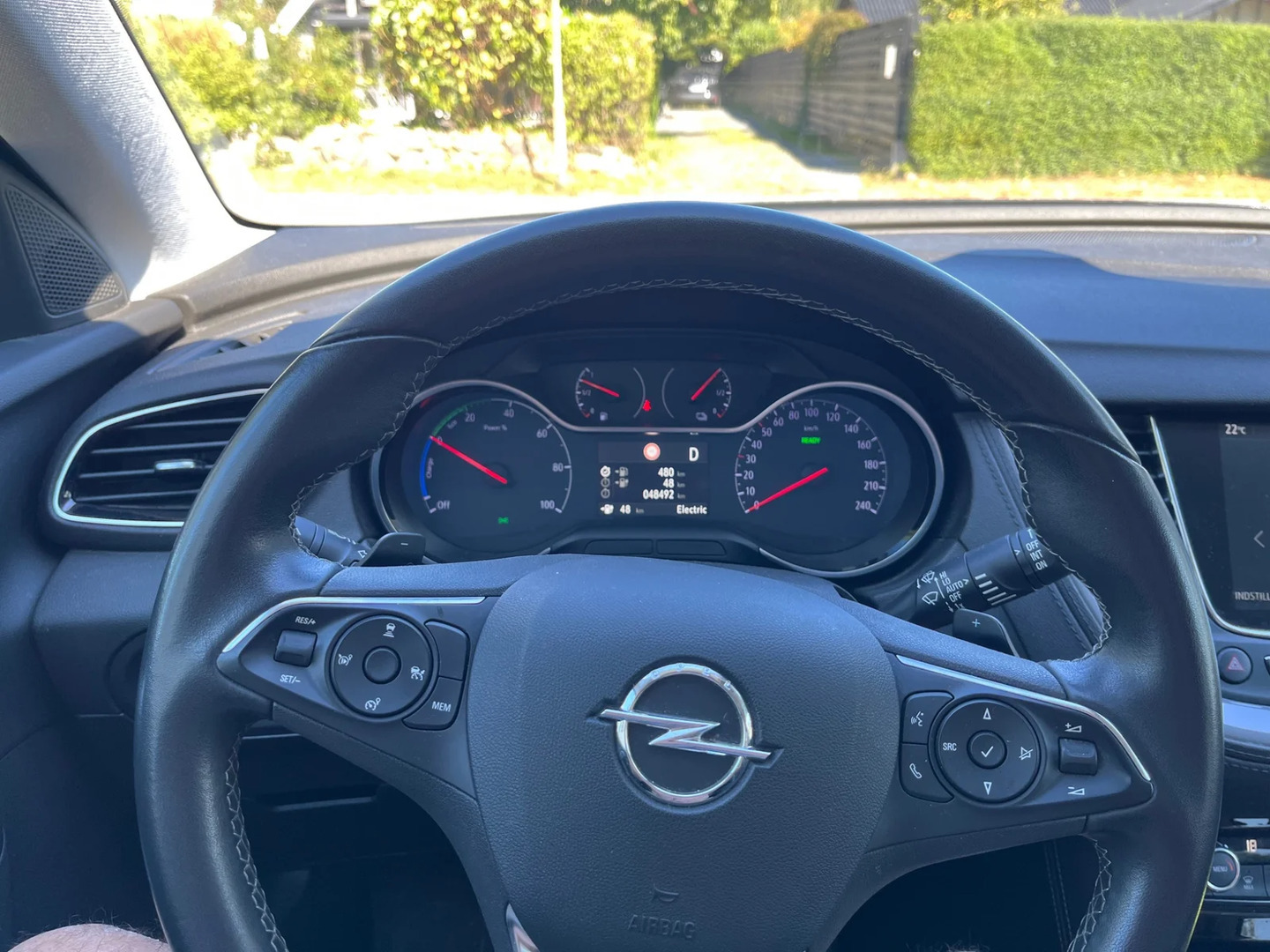 Sort Opel Grandland X fra 2021