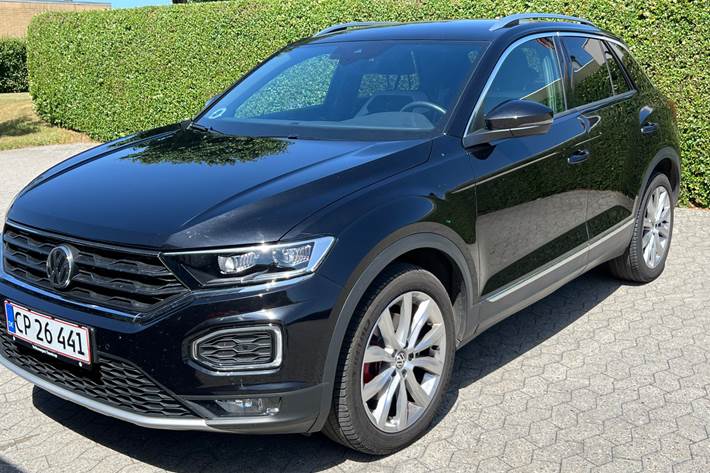 Sort VW T-Roc fra 2019