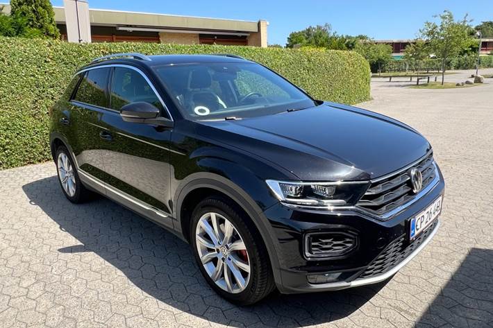 Sort VW T-Roc fra 2019