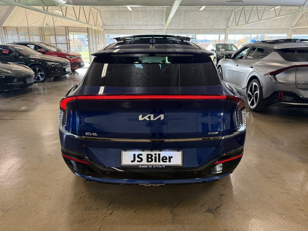 Blå Kia EV6 fra 2024