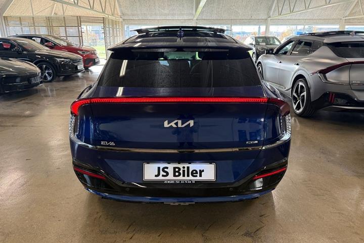 Blå Kia EV6 fra 2024