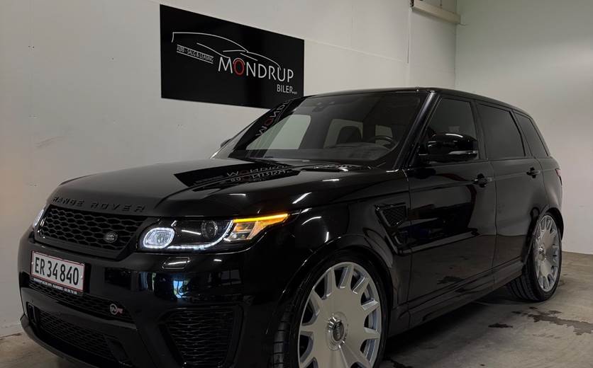 Land Rover Range Rover sport 5,0 SCV8 SVR aut.