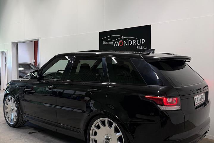 Sort Land Rover Range Rover sport fra 2017