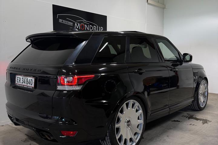 Sort Land Rover Range Rover sport fra 2017