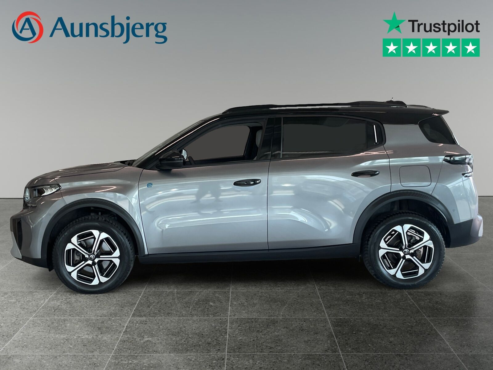 Grå Citroën e-C3 Aircross fra 2025