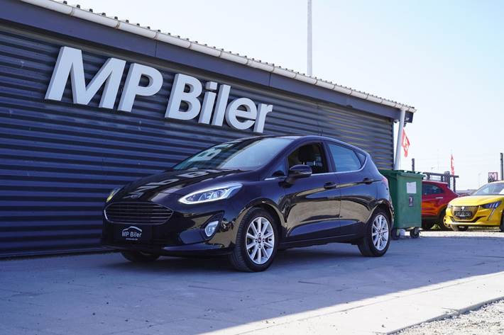 Sort Ford Fiesta fra 2019